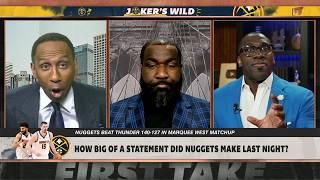 Stephen A. & Shannon GET INTO IT over NBA MVP ️ JOKER vs. SGA DEBATE  | First Take