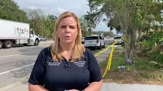 Sarasota Police Public Information Officer speaking about an officer involved shooting