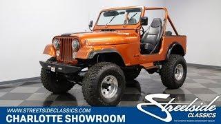 1986 Jeep CJ7 For Sale 4716 CHA