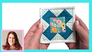 Miniature Quilt Tutorial Quilt along | Mini Quilt 19 Quilting Tutorial