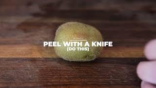 Peel a Kiwi in 3 Seconds: The Ultimate Time-Saving Hack!