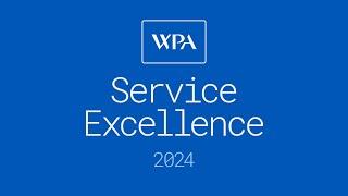 WPA Service Excellence 2024