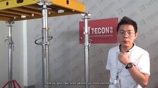 TECON | Aluminium slab table formwork