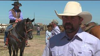 Mission Warrior Ranch hosts a rodeo to give veterans experience being a cowboy