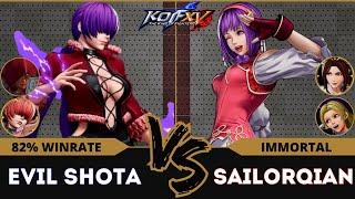 KOFXVEVIL SHOTA (O.Shermie/Najd/Shermie) vs SAILORQIAN (Athena/Mai/Hinako)Replay Match - 11/24