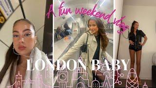 LONDON ON MY OWN - VLOG (scary hotel, photoshoot + food)