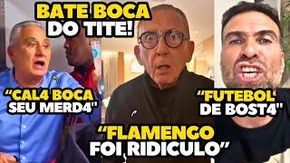 VEXAME! GALVÃO BUENO E PILHADO DETONAM FLAMENGO APÓS SER ELIMINADO DA LIBERTADORES!!