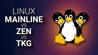 Kernel Mainline vs ZEN vs TKG: Che differenza fa??