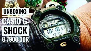 Simple Unboxing: GREEN CASIO G-SHOCK G-7900-3DR #g7900