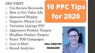 10 Advanced Amazon PPC Tips for 2020