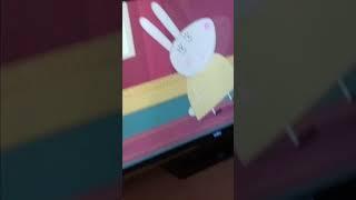 mis rabbit has fainted original video #shorts #peppapig #meme #funny