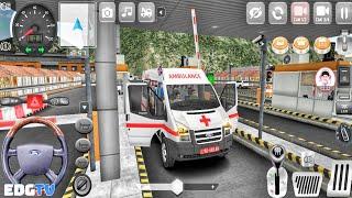 Minibus Simulator Vietnam | Ambulance Van Charged On Toolplaza-Vietnam Simulator  eDroidGameplaysTV