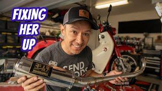 Fixing up the Used 2021 Honda Super Cub + Yoshimura GP Magnum Exhaust