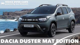 10 Fakten zum Dacia Duster Mat Edition Sondermodell 2023 - Preis Leistung technische Daten uvm.