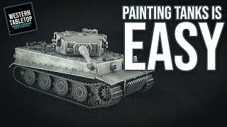 Painting tanks is EASY!