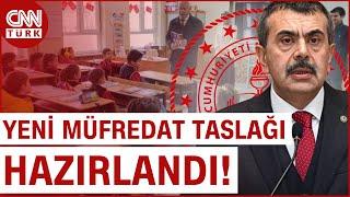 Milli Eğitim Bakanı Yusuf Tekin Duyurdu: Yeni Müfredat Taslağı Açıklandı #Haber