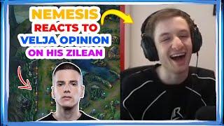 Nemesis Reacts to VELJA Opinion on His ZILEAN 