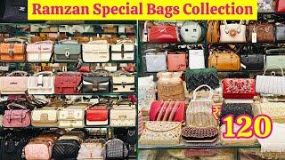 Hyderabad Imported Hand Bags Purses Clutches Sling Bags Charminar Shopping Market Ramzan New designs