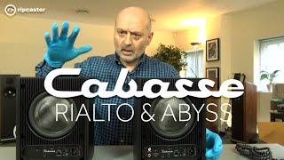 Cabasse Rialto wireless streaming bookshelf active speakers & Cabasse Abyss wireless streaming amp.