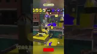 When You And Your Teammate Share The Same Brain! Splatoon 3 #Shorts