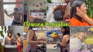 Cleaning Motivation: Weekly task to Maintain Home, Summer Lunch, Dove Eggs Lab Grown Diamond Ring