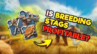 HOW MUCH PROFIT FROM BREEDING STAGS? | ISLAND GUIDE | ALBION ONLINE