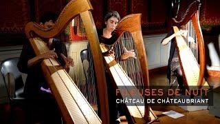 Harpe celtique : "Des ronds dans l'eau" par "Fileuses de Nuit" au château de Châteaubriant