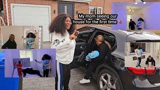 OUR NEW HOME IN THE UK // MY MUM REACTION SEEING OUR HOME FOR THE FIRST TIME