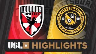 10.19.2024 | Loudoun United FC vs. Pittsburgh Riverhounds SC - Game Highlights