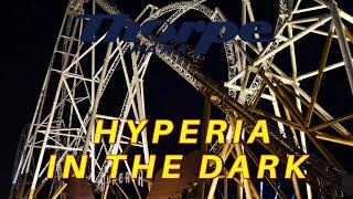 Thorpe Park Hyperia Off Ride (NIGHT)