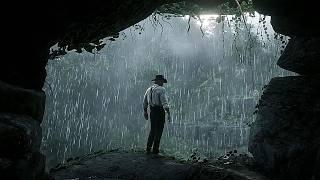 Stealth Camping In A Thunderstorm With Arthur Morgan | RDR2 ASMR
