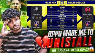 CRAZY OPPONENT DESTROYED ME WITH HIS MESSI  ANKARA MESSI GOALS  #efootball