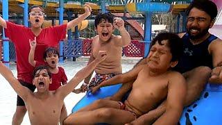 Chinu dar gaya waterpark me 