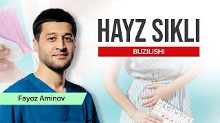 Hayz sikli tartibsiz kelishi | Fayoz Aminov #eko #ginekologia #urologist