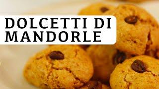 Delicious Almond Cookies! Easy DOLCETTI DI MANDORLE Recipe