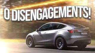 Tesla's Latest FSD Update Gets a 0 Disengagement Drive!