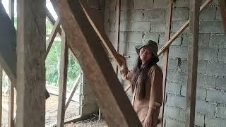 A Foreigner Building in the Philippines | Testing Out our Concrete Roof | Patio Roof Construction