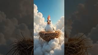 "A Hen Built Her Nest Above the Clouds"#ytshorts #shorts #ai