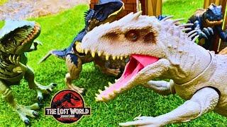 Amazing Jurassic World's POPULAR Dinosaur:T-Rex,Velociraptor, Spinosaurus, Scorpius Rex,Giant I-REX