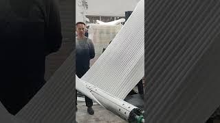 Today we tested the FLY-120 EPE Foam Sheet machine-05.mm thickness#manufacturer#EPE#extruder#packing