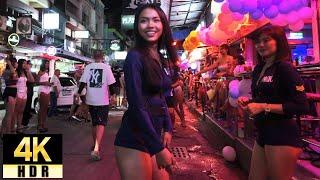 Pattaya 4K Walk Soi 6 The Most Attractive and Hottest Street in the World. Thailand 2024.