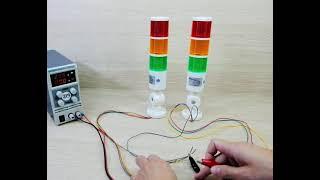 LED 12~24V DC Stack Alarm LED Indicator Lamp  (Red, Yellow, Green)