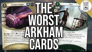 The Worst Player Cards in Arkham Horror (Bryn Edition)