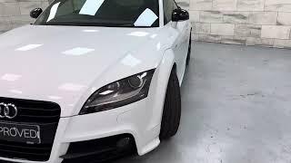 2013 Audi TT Black edition with Amplified Pack 2.0 Tdi S-Tronic for sale at R U Cars Loughborough