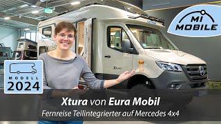 Weltneuheit - Premium Fernreisemobil - Eura Mobil Xtura | Mercedes 4x4 | Alde Heizung | Autarkpaket