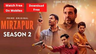 (HD)Watch & Download Free Mirzapur season 2 | Pankaj Tripathi | Divyendu Sharma | Ali Fazal