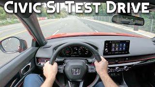 2024 Honda Civic Si POV Test Drive