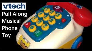 Vtech Pull & Learn Phone Musical Fun Baby Activity Toy - Flashing Lights and Sounds