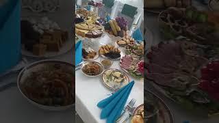 Дастархан ЖАСАУ/Сервировка столов