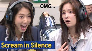 [Knowing Bros] Scream in Silence Game with Park Shinhye & Jun Jongseo